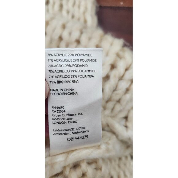 Free People Be There All Over Knit Oversized Comfy Sweater Small - Picture 9 of 16